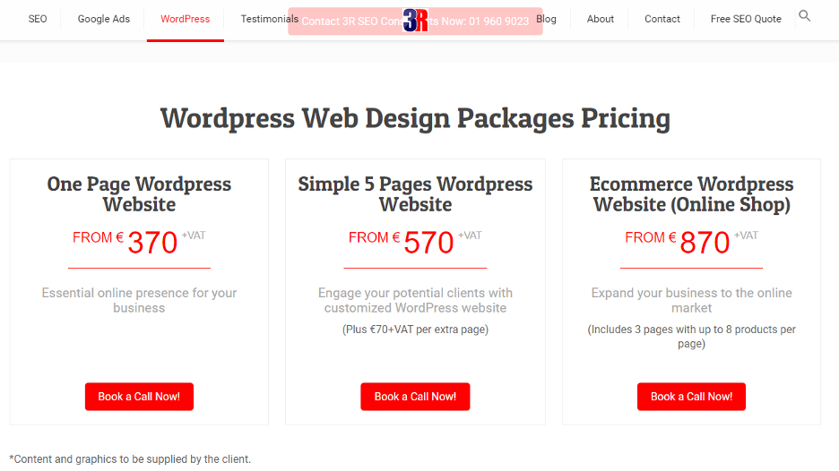 Should WordPress Design Pricing Packages Include Powerful SEO Landing Pages 2