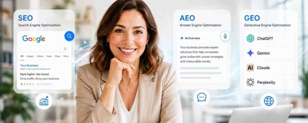 Seo, Aeo And Geo — The New Holy Trinity Of Search In An Ai-Driven World 4 Seo, Aeo And Geo — The New Holy Trinity Of Search In An Ai-Driven World