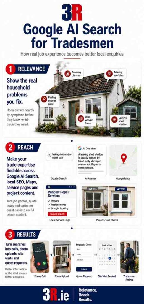 Google Ai Search For Tradesmen: How Real Home Repair Expertise Wins Better Leads 7 Ow Does Reach Help Home Service Businesses Appear Across Google And Ai?